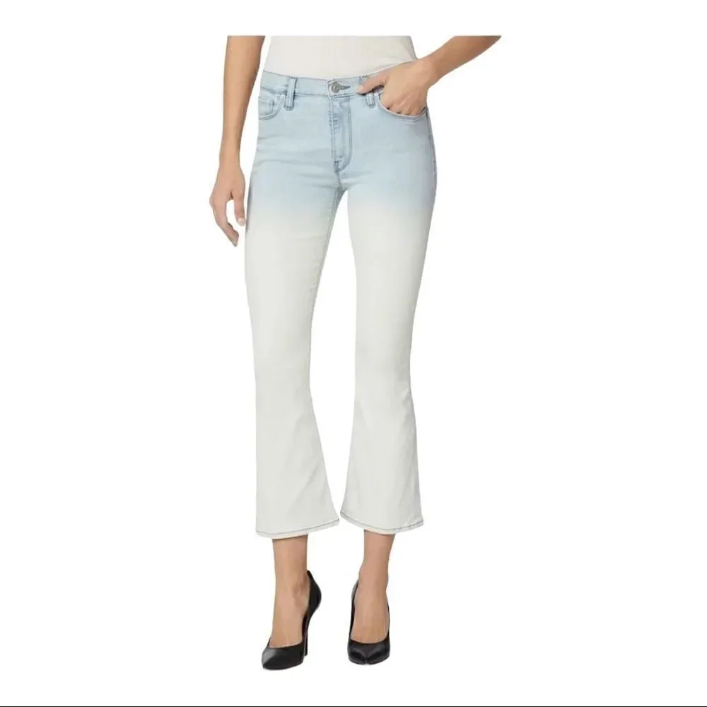 NWT Hudson Barbara Cropped Bootcut Jeans
